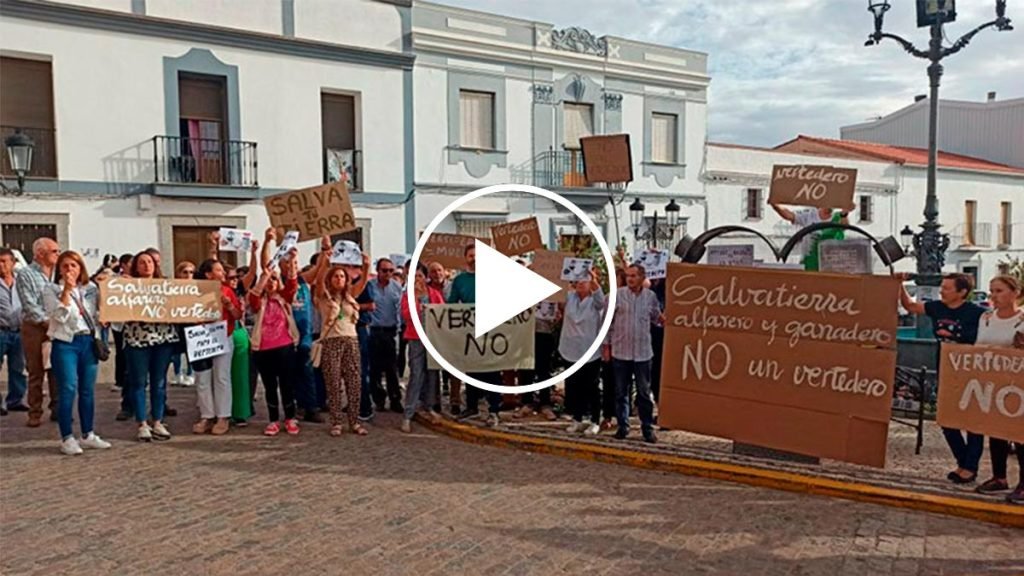 Proyectan el mayor vertedero privado del país en un pequeño pueblo de Extremadura