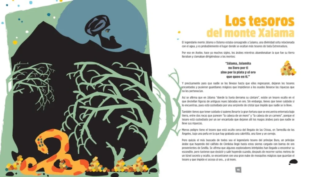 La Leyenda de los Tesoros del Monte Xalama en Sierra de Gata