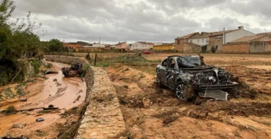 La DANA deja fuertes lluvias e inundaciones en España