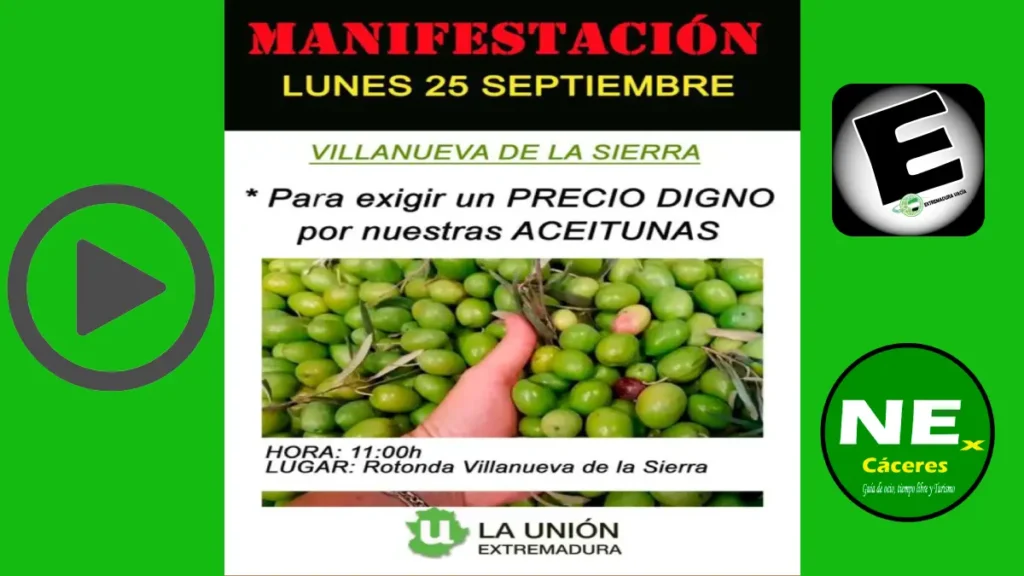Manifestación el 25 de septiembre en Villanueva de la Sierra