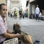 La pandemia me llevó a pedir en la calle