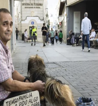 La pandemia me llevó a pedir en la calle