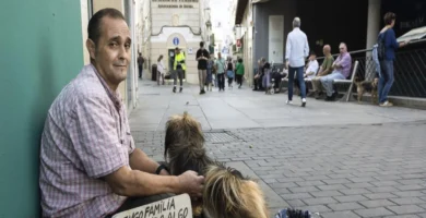 La pandemia me llevó a pedir en la calle