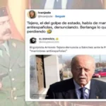El golpista Antonio Tejero denuncia a Pedro Sánchez por "una maniobra golpista"