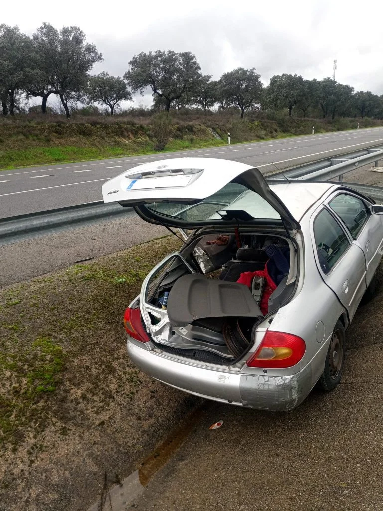 Mujer de 70 años fallece en un accidente de tráfico en la autovía EX-A1 a la altura de Majadas