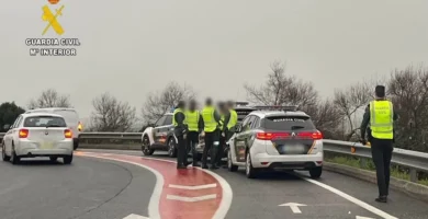 Detenido en Valverde un conductor que pudo atropellar en una protesta a agricultores y guardias civiles