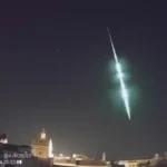 Espectacular avistamiento de una bola de fuego ilumina el cielo de Extremadura y Andalucía