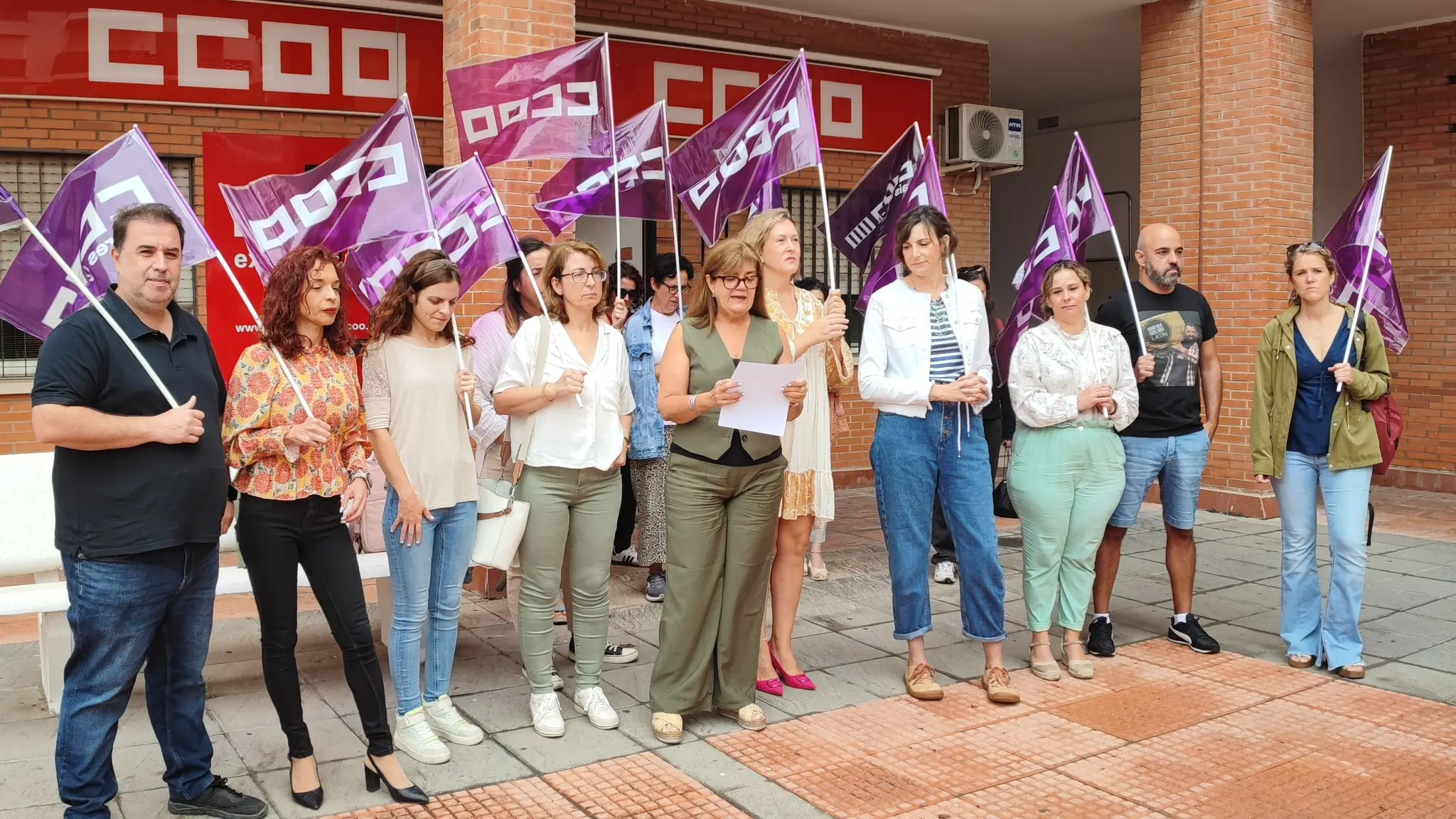 Delegados de CCOO en Extremadura Condenan Enérgicamente la Violencia de Género