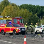 Accidente mortal en Villanueva de la Serena: colisión entre un turismo y un camión