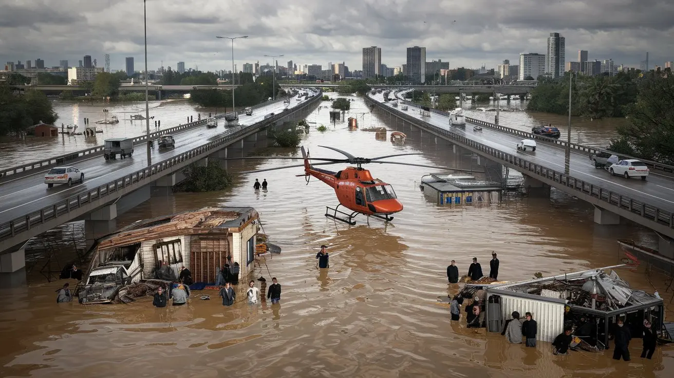 La Guardia Civil despliega un masivo operativo de rescate para socorrer a 1.200 atrapados por las lluvias