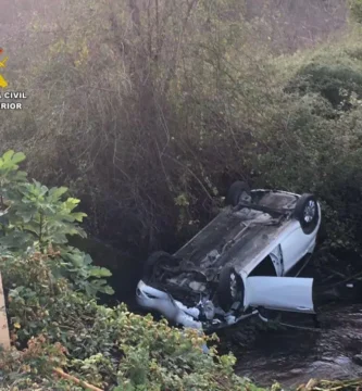 Accidente en Zarza de Granadilla deja un herido de 65 años