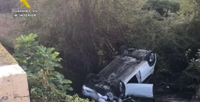 Accidente en Zarza de Granadilla deja un herido de 65 años