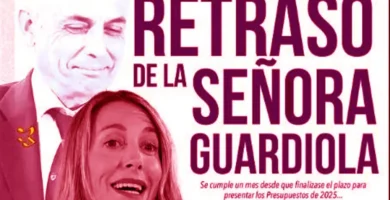 Polémica en Extremadura por un tuit del PSOE que señala el "retraso" de María Guardiola en los presupuestos