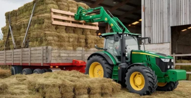 Muere un joven de 24 años aplastado por una alpaca de paja en Villar del Rey 