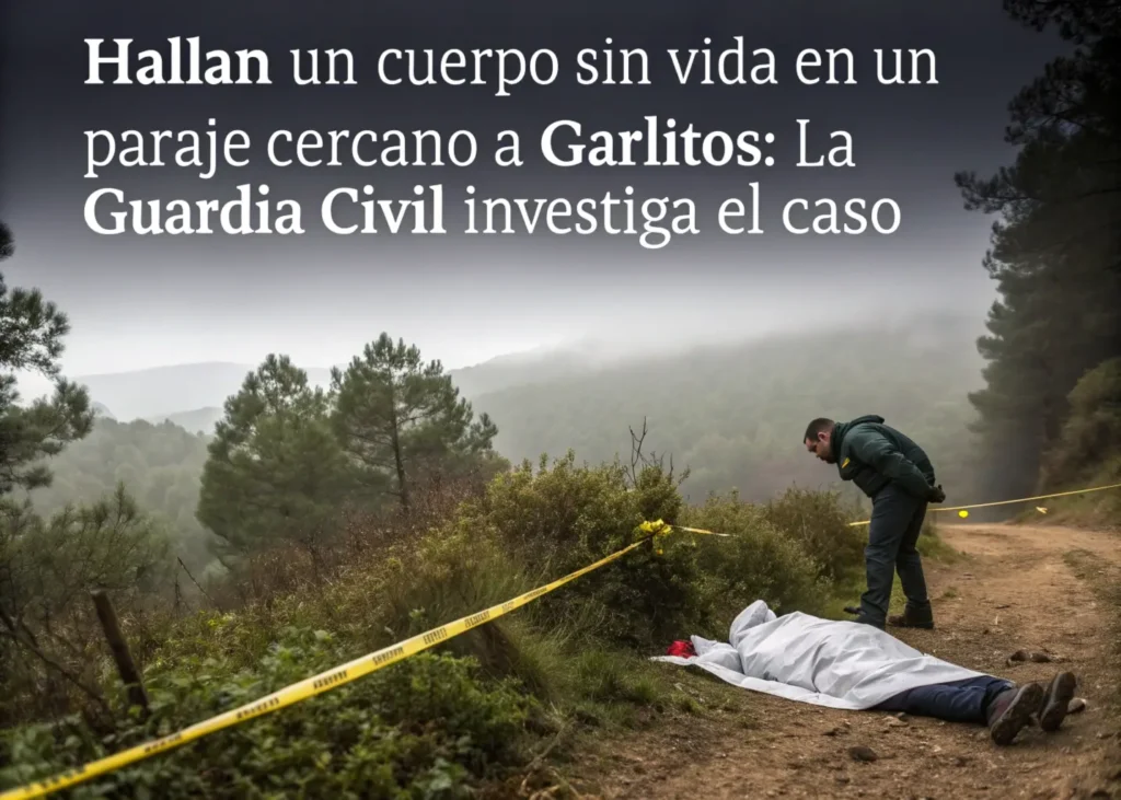 Hallan un cuerpo sin vida en un paraje cercano a Garlitos