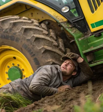 Herido un trabajador al quedar atrapado bajo un tractor en Fuenlabrada de los Montes