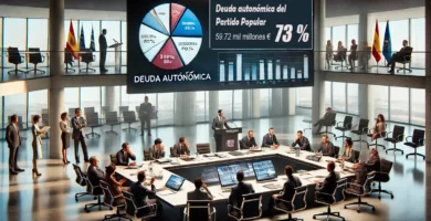 El 73 % de la deuda de autonómica es de comunidades gobernadas por el PP