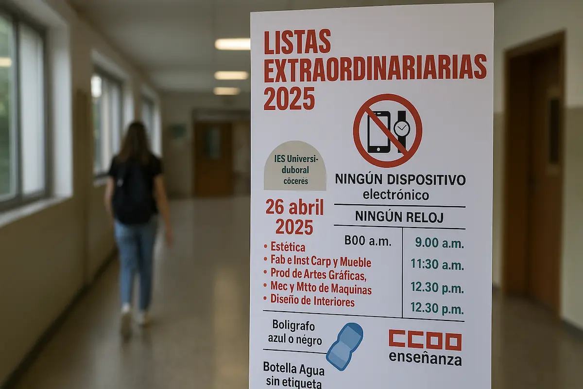 Todo lo que Debes Saber sobre las Listas Extraordinarias 2025 en el IES Universidad Laboral de Cáceres