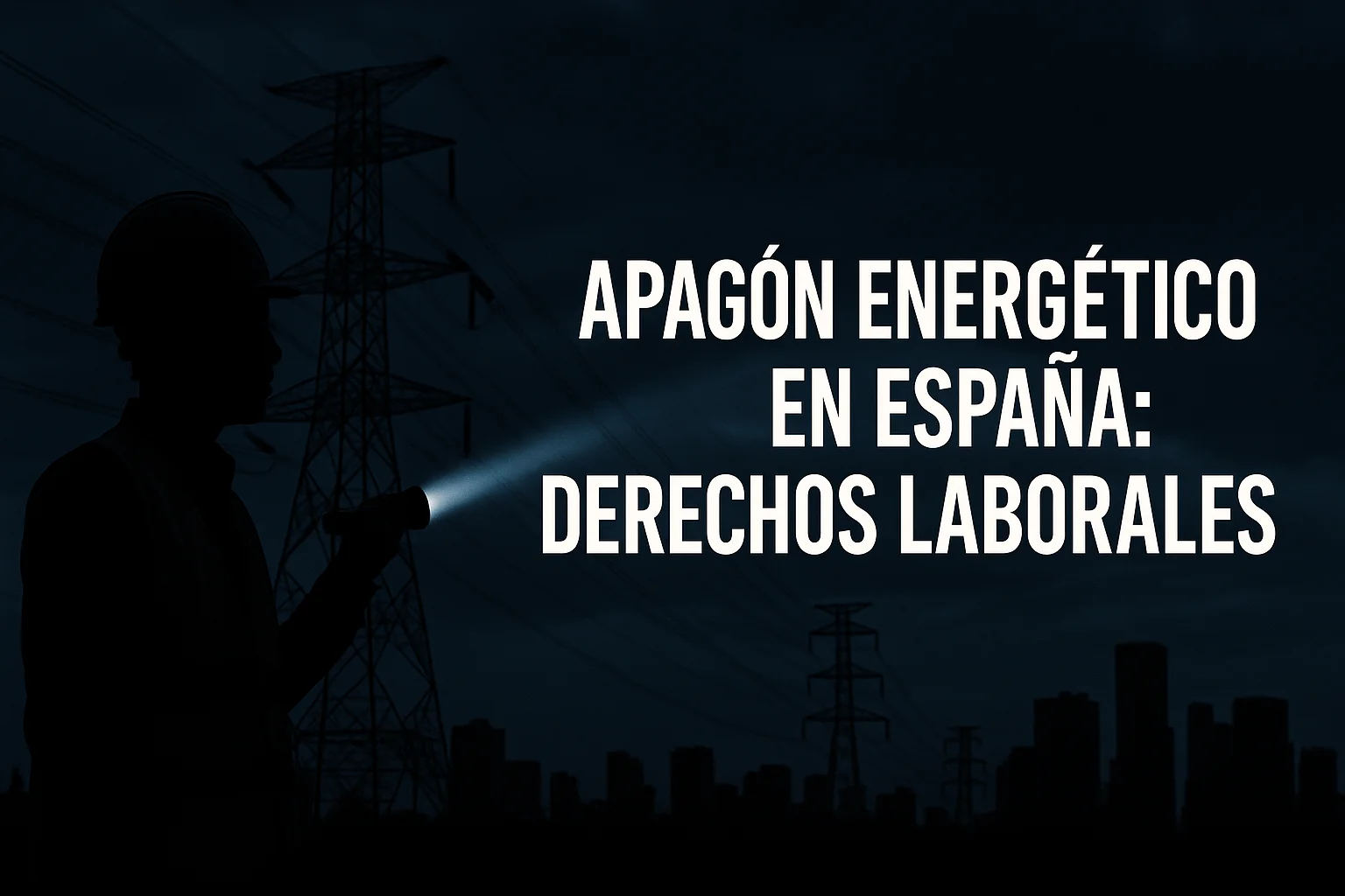 Apagón energético en España: conoce tus derechos laborales ante una situación de fuerza mayor