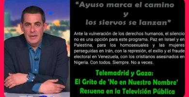 Trabajadores Telemadrid denuncian la manipulación informativa sobre Gaza exigiendo ética y verdad