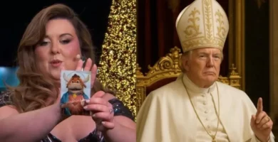 Vox y Abogados Cristianos no dirán ni media: las reacciones a la imagen que publica la Casa Blanca de Trump vestido como el papa