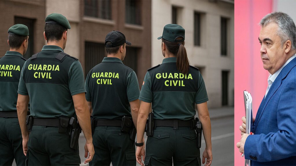 La Guardia Civil acorrala al PSOE