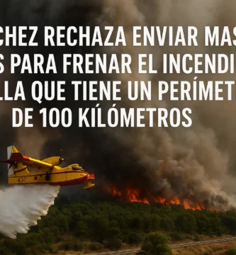 Manipulación mediática: el caso del incendio de Jarilla y los titulares contra Sánchez