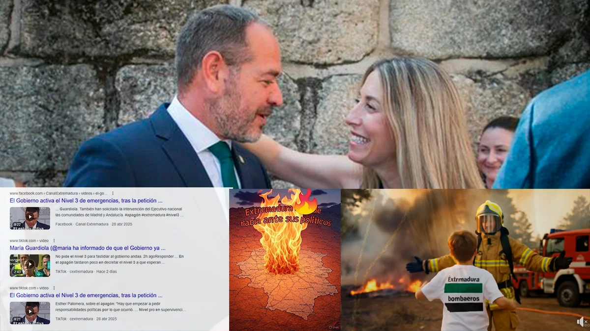 Emergencias a dos velocidades: del apagón al infierno de los incendios en Extremadura