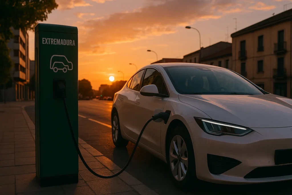 Extremadura activa el Plan MOVES III-Estatal 2025: ayudas de hasta 9.900 € para coches eléctricos