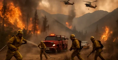 España Arde: La Oleada de Incendios Forestales Deja 41 Detenidos y Cientos de Miles de Hectáreas Calcinadas