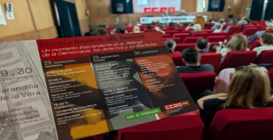 Defensa de la Democracia y Derechos: CCOO Extremadura celebra su Escuela Sindical del Trabajo 2025 con Unai Sordo