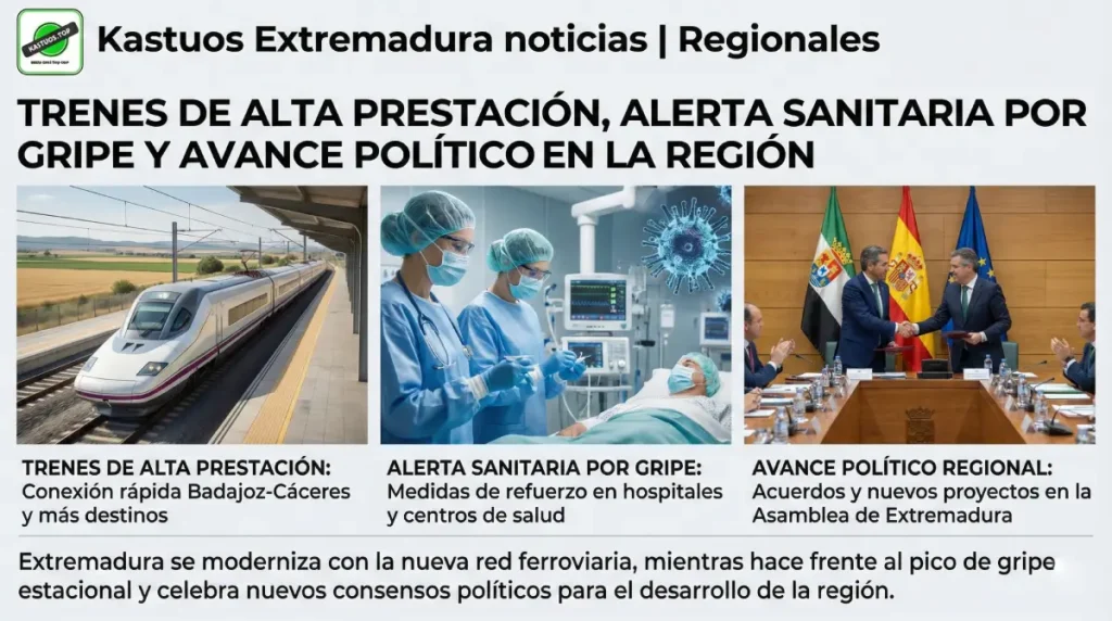 Trenes de Alta Prestación; Alerta Sanitaria por Gripe y Avance Político en la Región