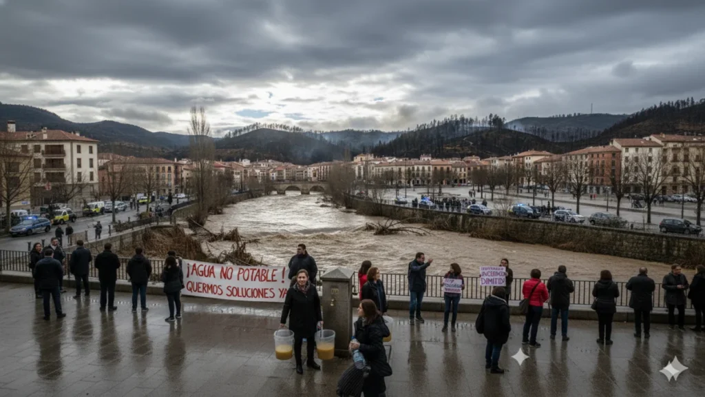 El 'Día Después' de la Borrasca Claudia: Plasencia en Crisis por el Agua Turbia y el Conflicto Político por los Incendios