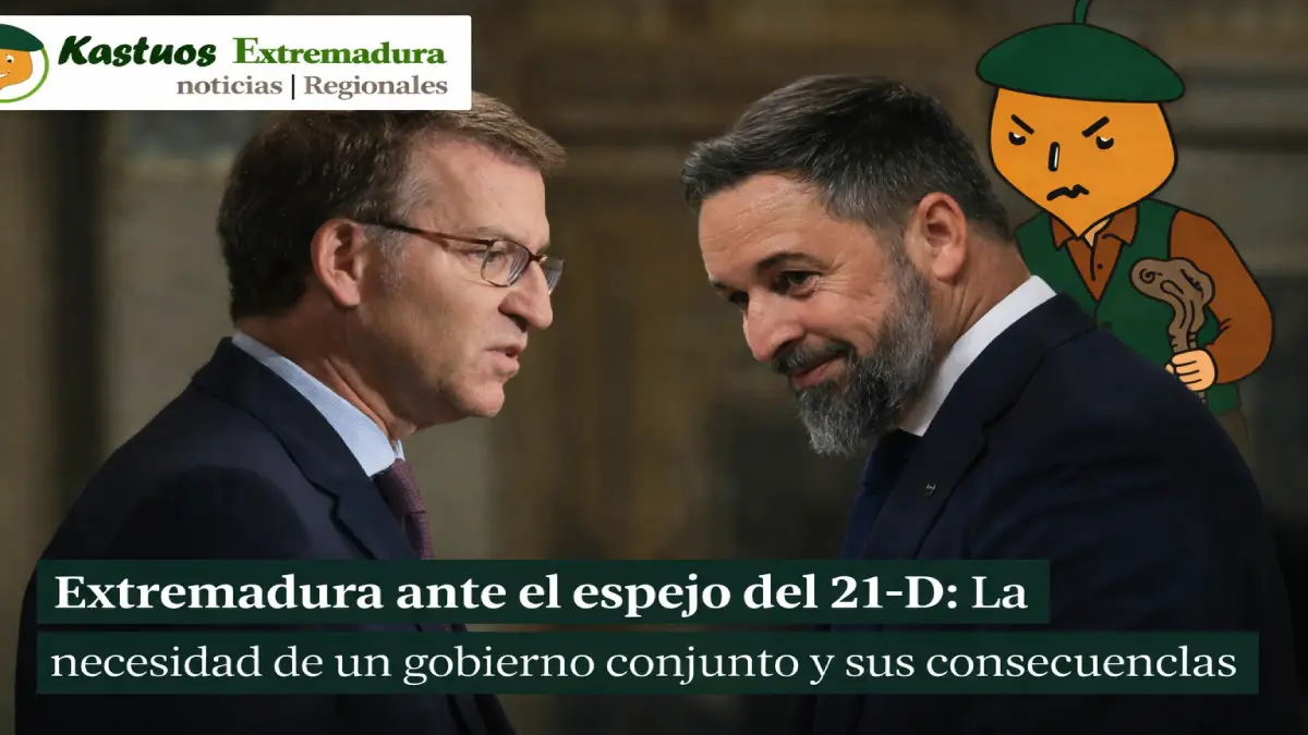 Extremadura ante el espejo del 21-D: La necesidad de un gobierno conjunto y sus consecuencias