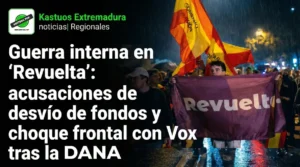 Guerra interna en ‘Revuelta’: acusaciones de desvío de fondos y choque frontal con Vox tras la DANA