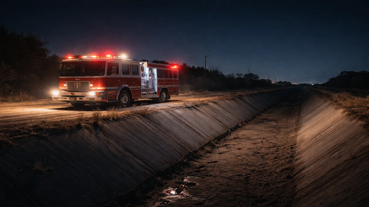 Cuatro mujeres resultan heridas leves tras caer su coche a un canal de riego en Moraleja