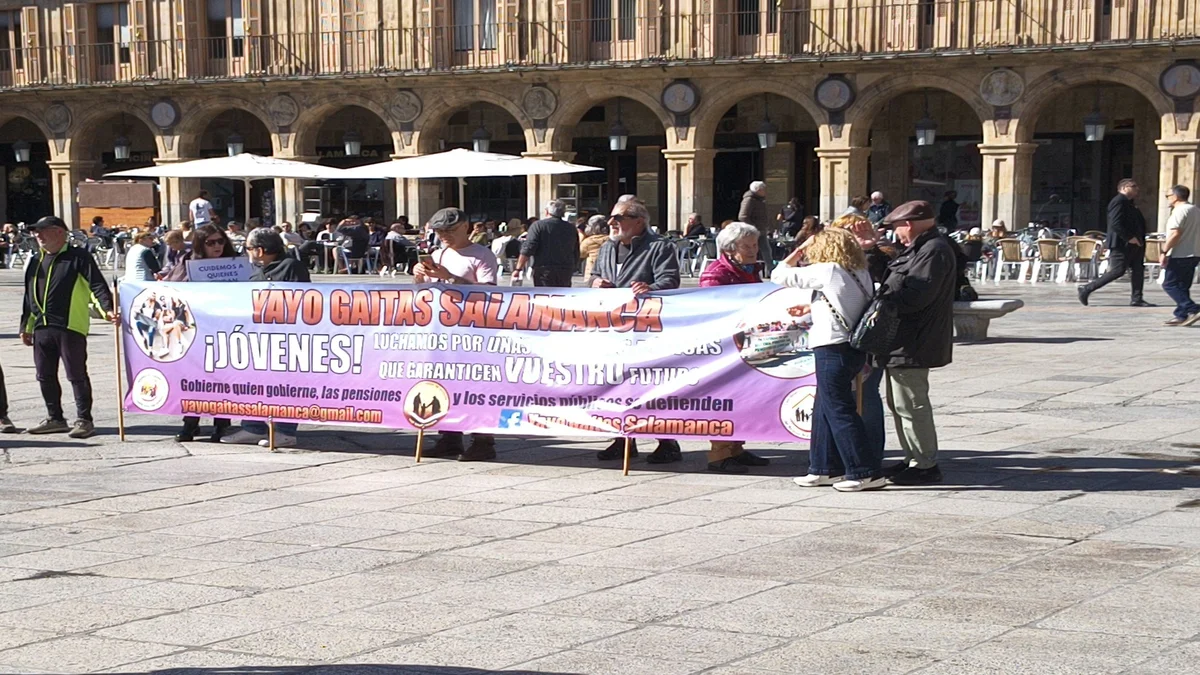 Yayo Gaitas Salamanca: qué es la plataforma y qué reivindica en defensa de las pensiones públicas