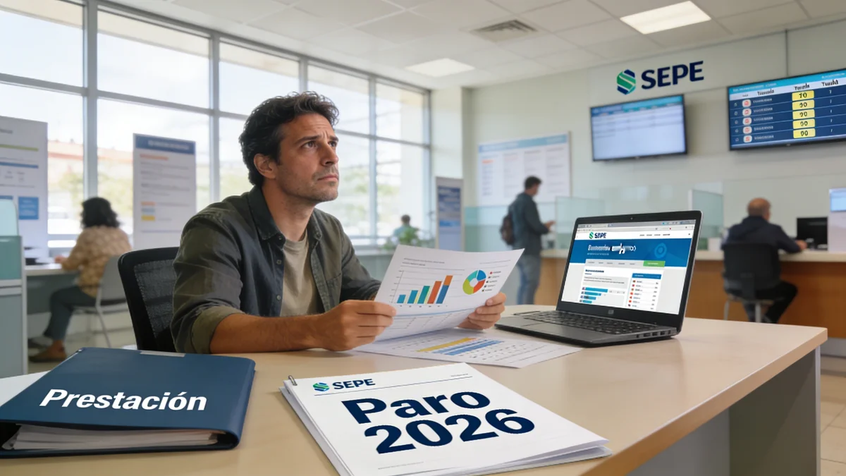 ¿Cuánto paro me queda en 2026 con dos años cotizados?