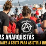 Brigadas anarquistas preparan viajes a Ceuta para asistir a inmigrantes