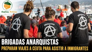Brigadas anarquistas preparan viajes a Ceuta para asistir a inmigrantes