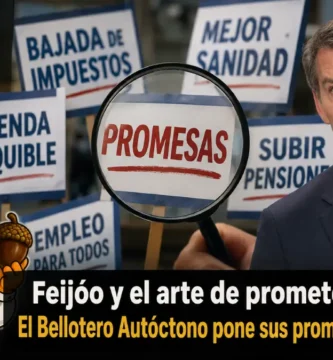 Feijóo y el arte de prometerlo todo: El Bellotero Autóctono pone sus promesas bajo la lupa