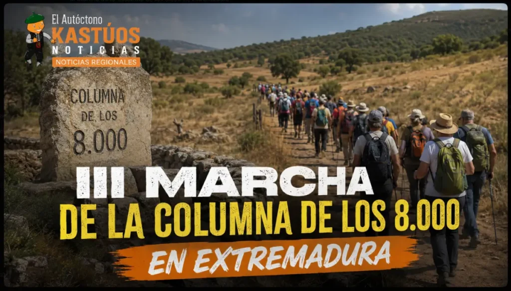 III Marcha de la Columna de los 8.000 en Extremadura