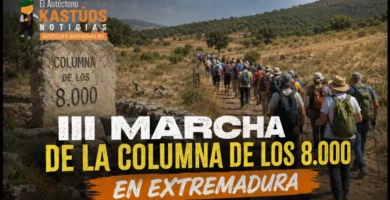 III Marcha de la Columna de los 8.000 en Extremadura