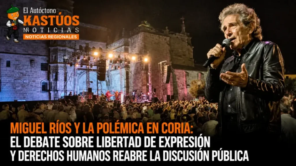 Miguel Ríos y la polémica en Coria