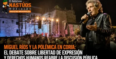 Miguel Ríos y la polémica en Coria