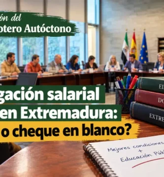 Homologación salarial docente en Extremadura: ¿acuerdo o cheque en blanco?