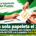 Una sola papeleta el 29N: la iniciativa ciudadana que reclama unidad a la izquierda del PSOE
