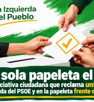 Una sola papeleta el 29N: la iniciativa ciudadana que reclama unidad a la izquierda del PSOE